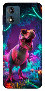Чехол Neon dino для Motorola Moto E13