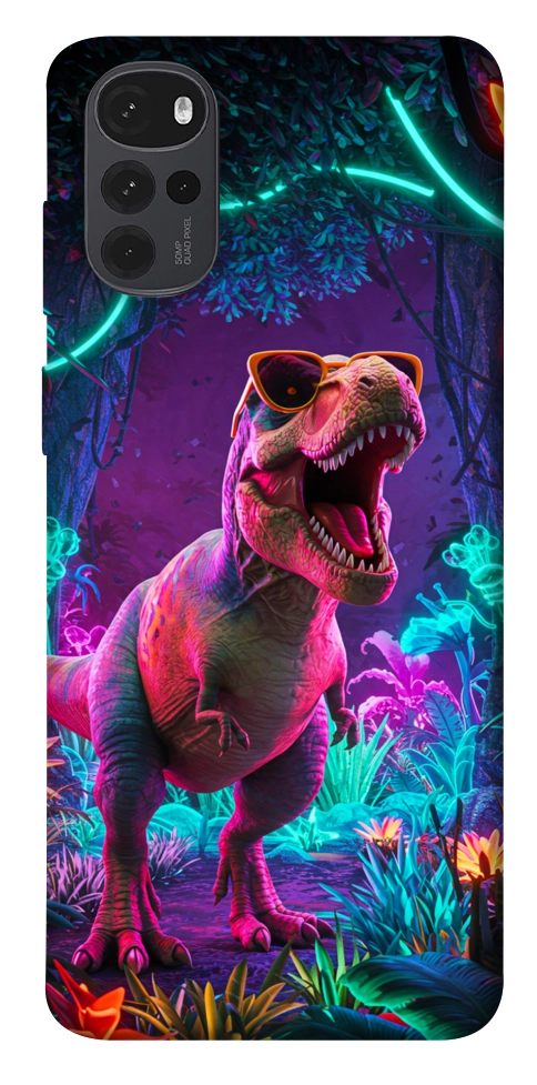 Чехол Neon dino для Motorola Moto G22