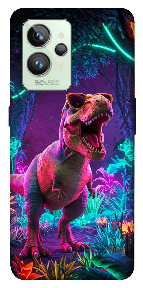 Чохол Neon dino для Realme GT2