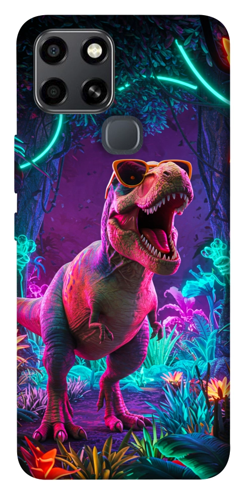 Чехол Neon dino для Infinix Smart 6