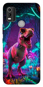 Чохол Neon dino для Nokia C21 Plus