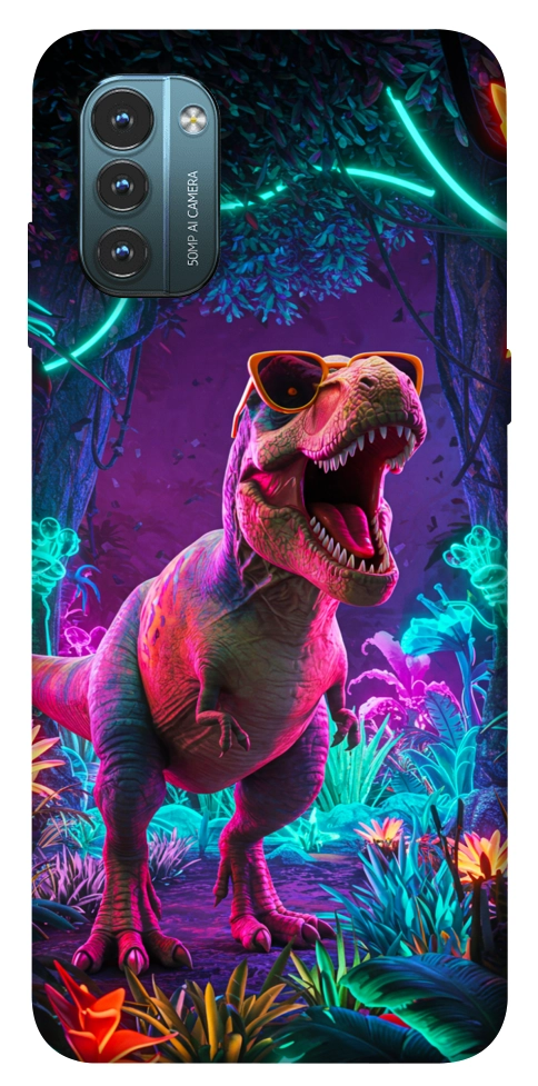 Чохол Neon dino для Nokia G21