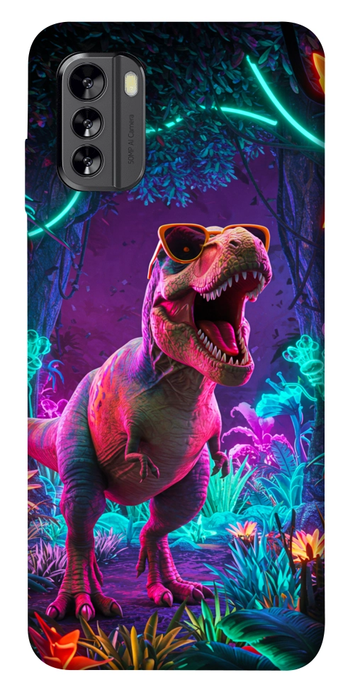 Чохол Neon dino для Nokia G60