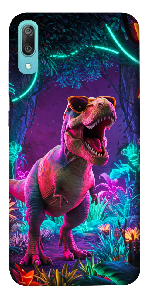 Чехол Neon dino для Huawei Y6 Pro (2019)