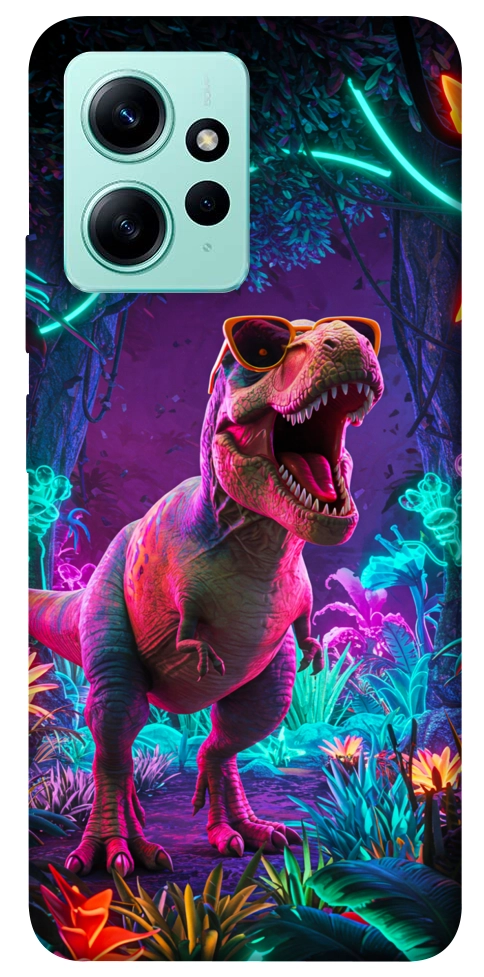 Чехол Neon dino для Xiaomi Redmi Note 12 4G