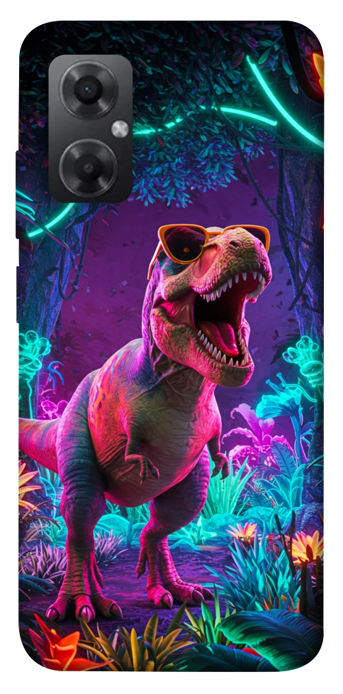 Чохол Neon dino для Xiaomi Redmi Note 11R