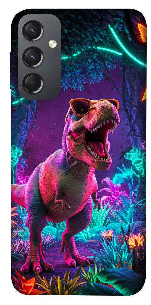 Чохол Neon dino для Galaxy A24 4G
