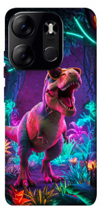 Чохол Neon dino для Tecno Spark Go 2023