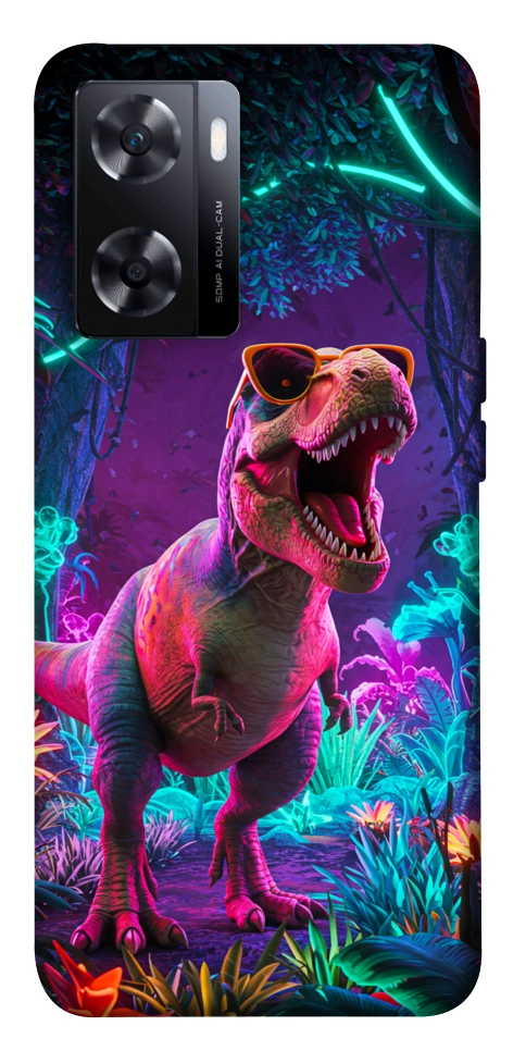 Чехол Neon dino для OnePlus Nord N20 SE