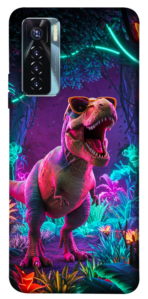 Чехол Neon dino для TECNO Camon 17 Pro