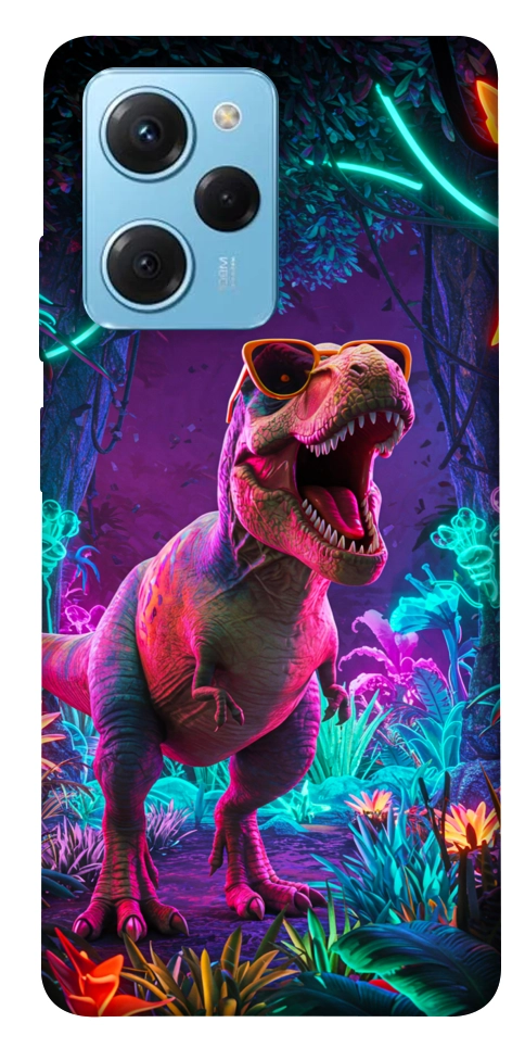 Чехол Neon dino для Xiaomi Poco X5 Pro 5G