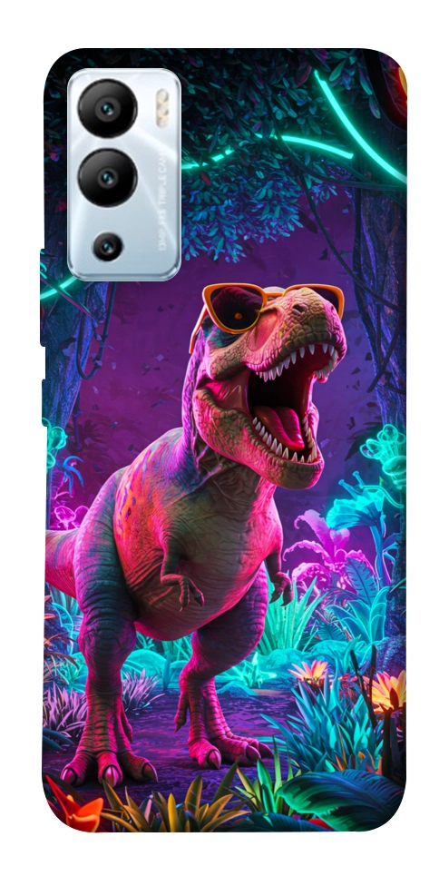Чохол Neon dino для Infinix Hot 12i