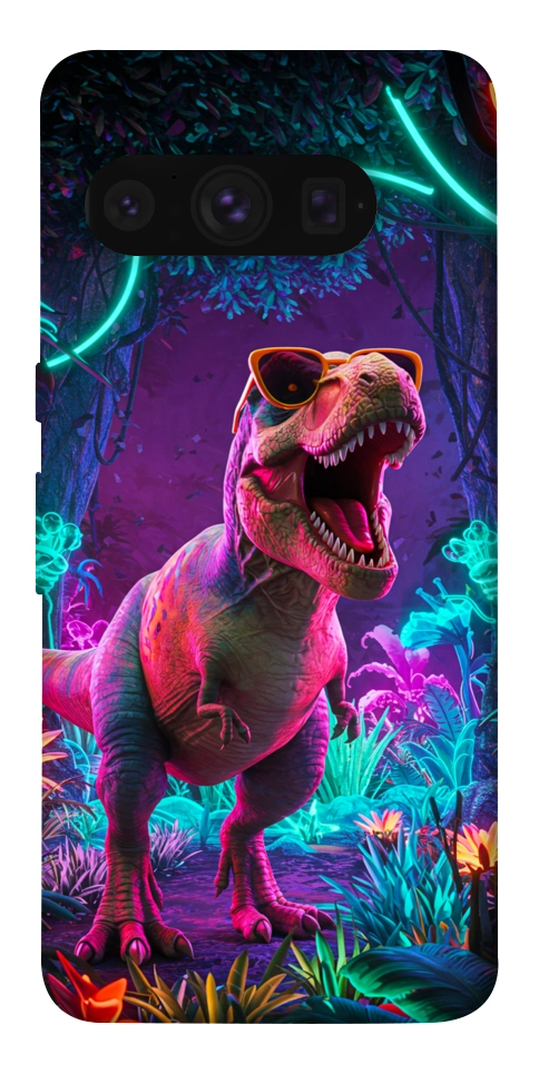 Чехол Neon dino для Google Pixel 8 Pro