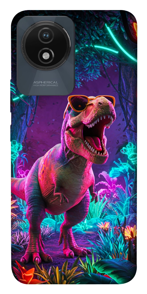 Чехол Neon dino для Vivo Y02