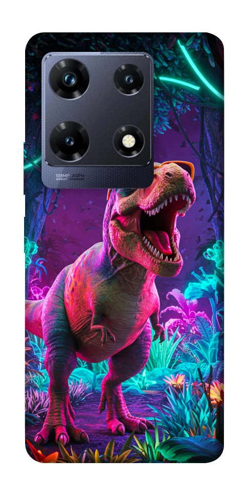 Чехол Neon dino для Infinix Note 30 Pro NFC