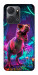 Чехол Neon dino для Huawei Honor X7a