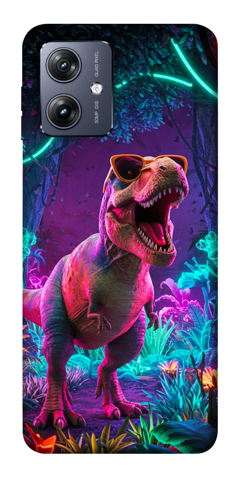 Чехол Neon dino для Motorola Moto G54