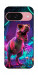 Чехол Neon dino для Google Pixel 9