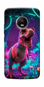 Чехол Neon dino для Motorola Moto G5S