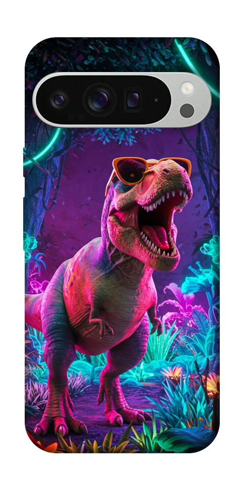 Чохол Neon dino для Google Pixel 9 Pro XL