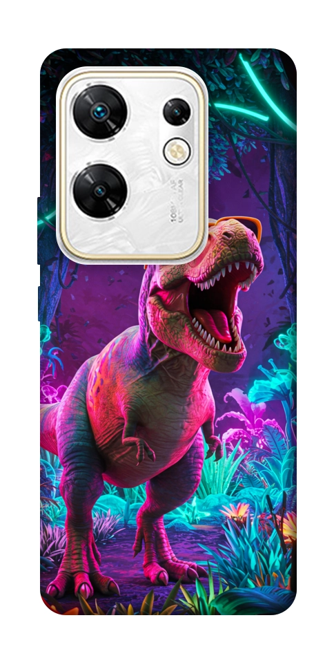 Чехол Neon dino для Infinix Zero 30 4G