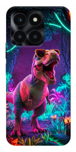 Чехол Neon dino для Huawei Honor X6a
