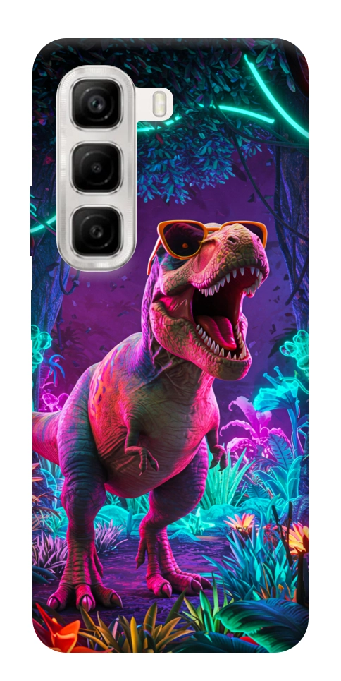 Чехол Neon dino для Infinix Hot 50 4G