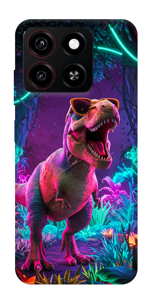 Чехол Neon dino для ZTE Blade A35 4G