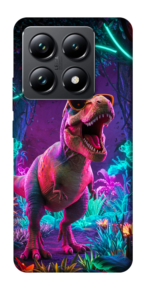 Чехол Neon dino для Xiaomi 14T Pro