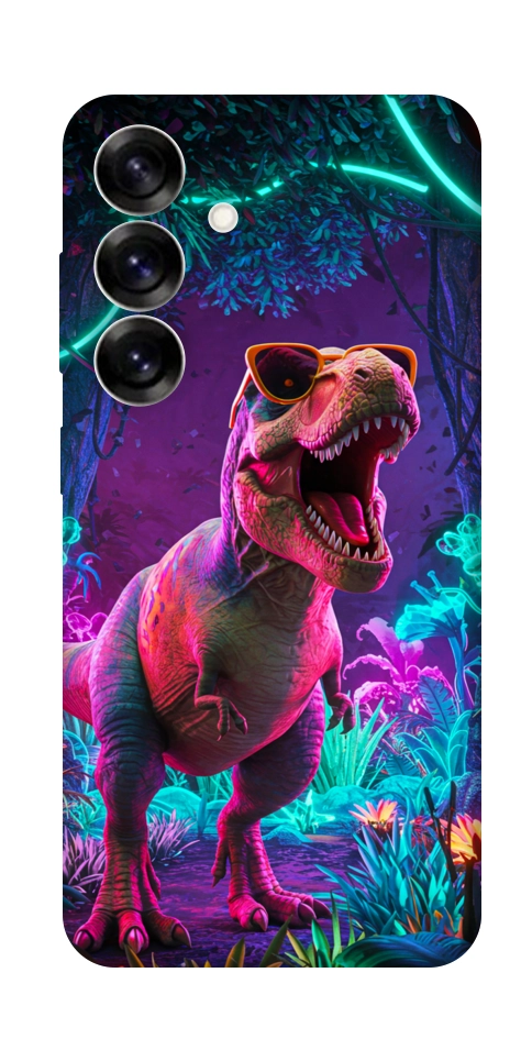 Чохол Neon dino для Galaxy S25