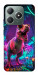 Чехол Neon dino для Realme C61