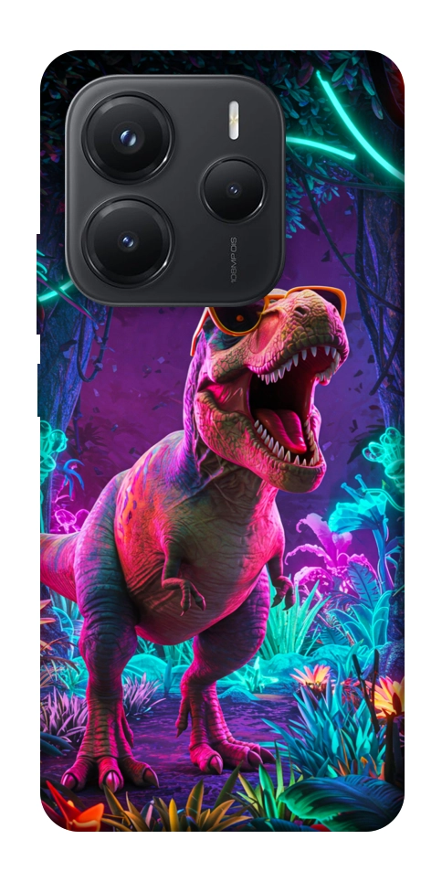 Чехол Neon dino для Xiaomi Redmi Note 14 5G