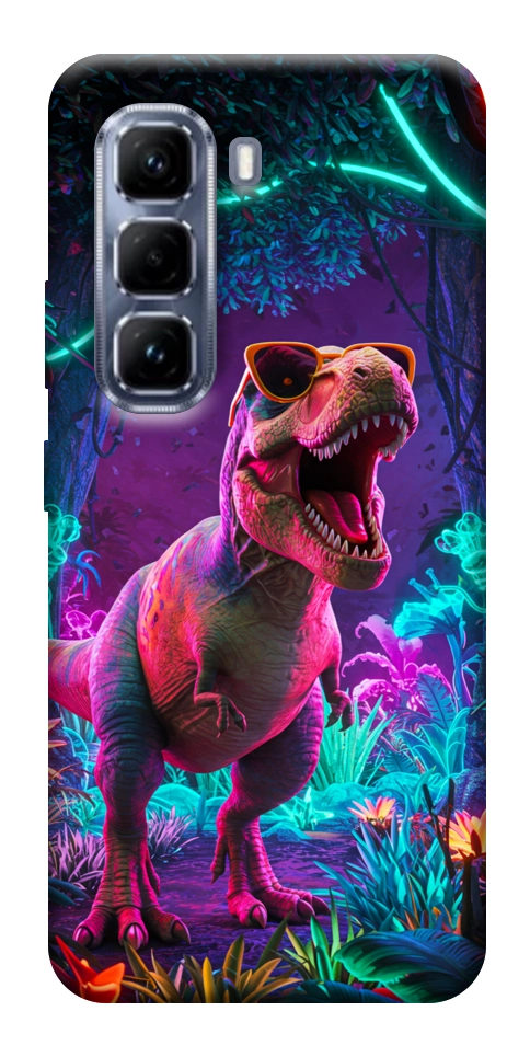 Чохол Neon dino для Infinix Hot 50 Pro