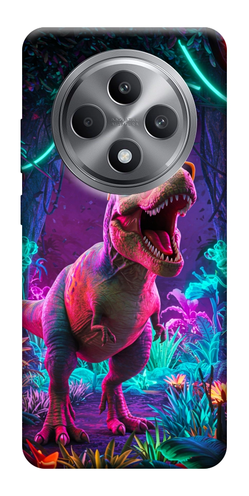 Чохол Neon dino для Oppo Reno 12 F 4G