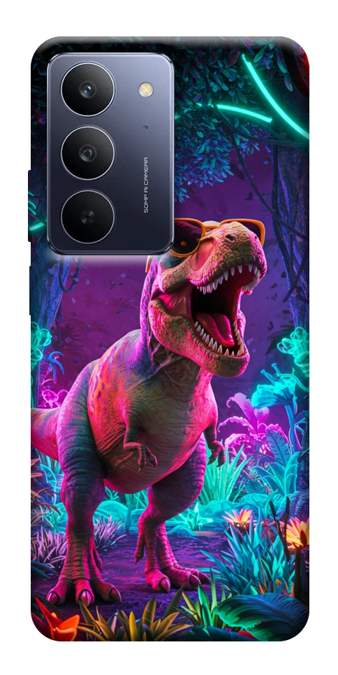 Чехол Neon dino для Realme C75x