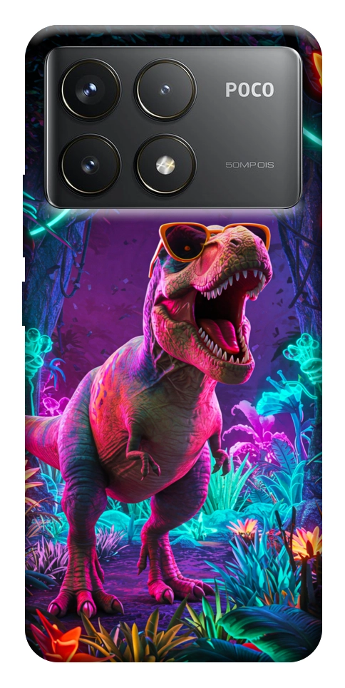 Чехол Neon dino для Xiaomi Poco F6 Pro