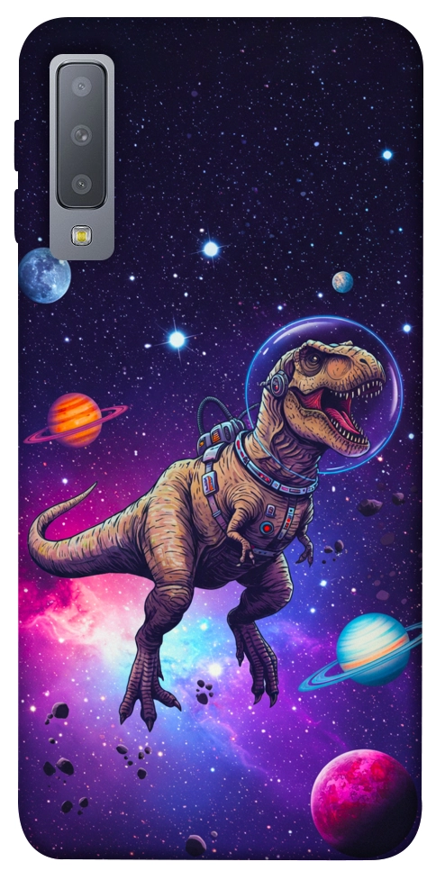 Чехол Space dino для Galaxy A7 (2018)