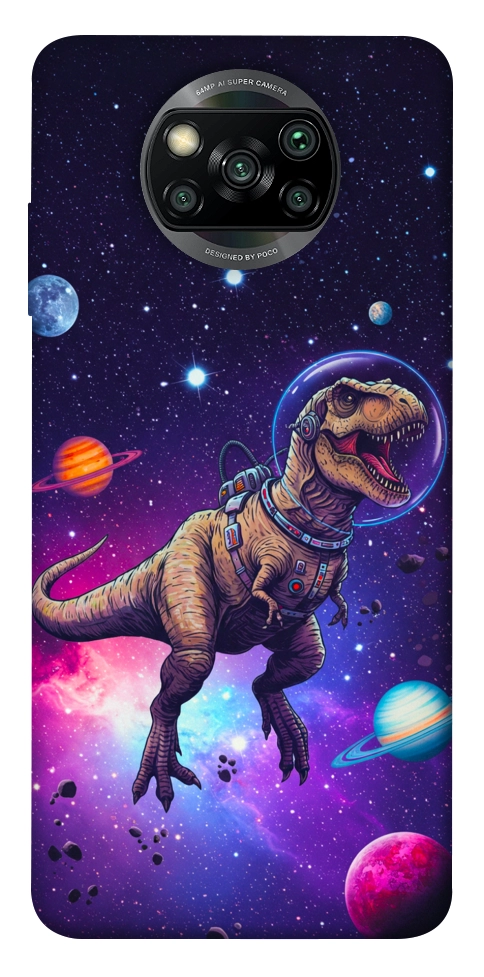Чехол Space dino для Xiaomi Poco X3 NFC