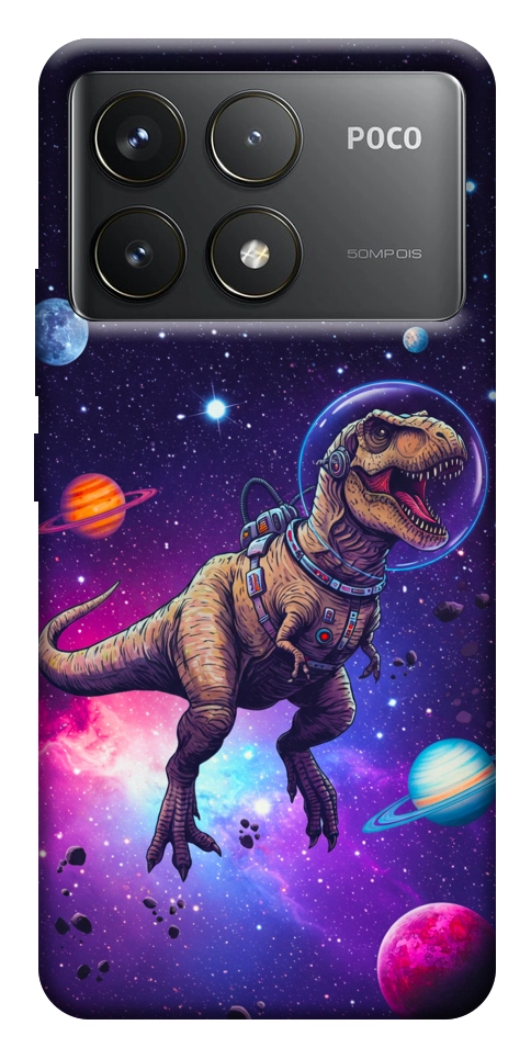 Чехол Space dino для Xiaomi Poco F6 Pro