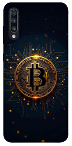 Чохол Bitcoin для Galaxy A70s