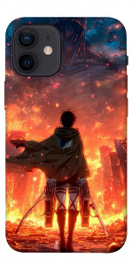 Чохол Attack on titan eren для iPhone 12 mini