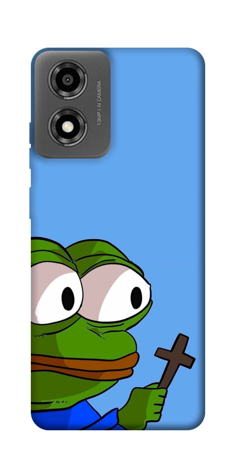 Чохол Pepe frog для Motorola Moto E14