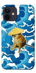 Чохол Sad dog samurai для iPhone 12 mini