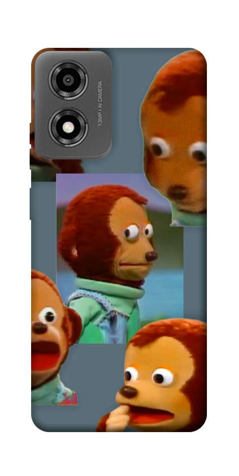 Чохол Side eye monkey для Motorola Moto E14