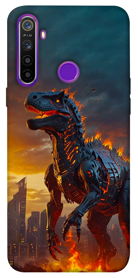 Чохол Fire dino для Realme 5