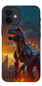 Чохол Fire dino для iPhone 12 mini