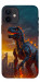 Чехол Fire dino для iPhone 12 mini