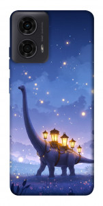 Чехол Lanterns dino для Motorola Moto G04