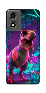 Чехол Neon dino для Motorola Moto E14