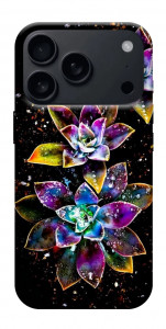 Чехол Flowers on black для iPhone 17 Pro Max
